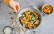 Vegetarisches Rezept: Meal-Prep: Pfannkuchenrauten auf Salat 2