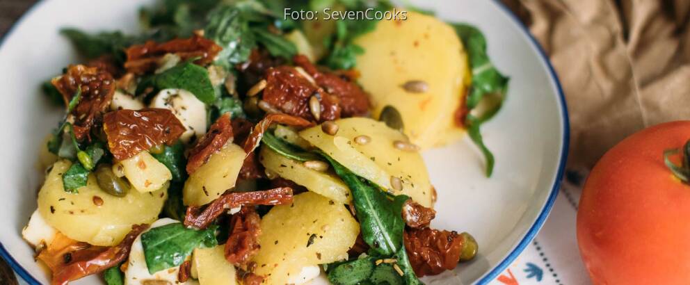 Vegetarisches Rezept: Mediterraner Kartoffelsalat_1