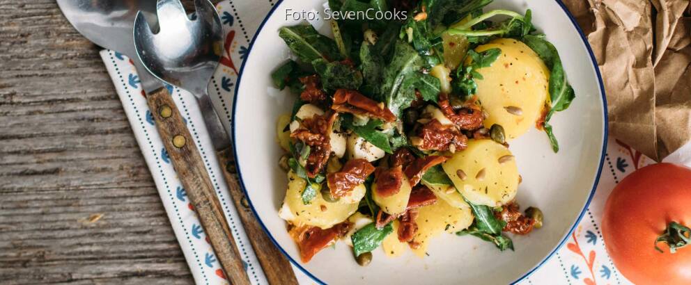 Vegetarisches Rezept: Mediterraner Kartoffelsalat_2
