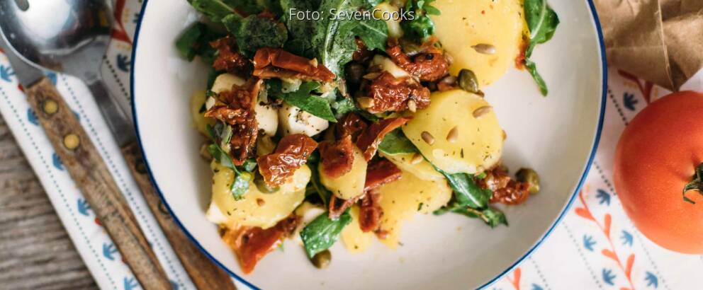 Vegetarisches Rezept: Mediterraner Kartoffelsalat_3