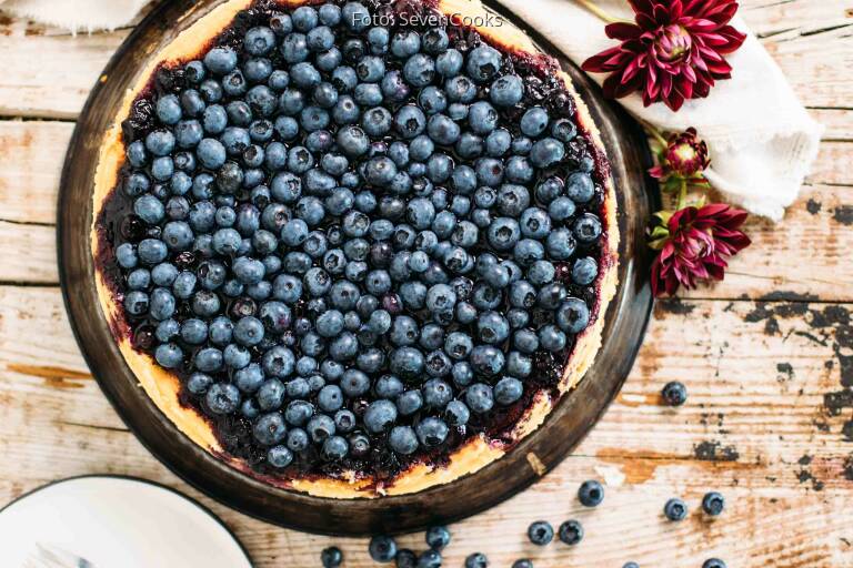 NY Cheesecake mit Heidelbeertopping von Fräulein Edith