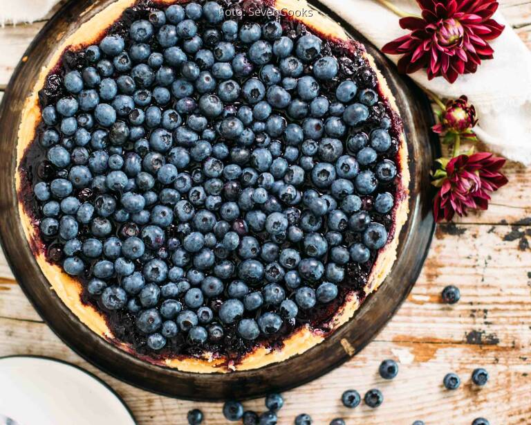 NY Cheesecake mit Heidelbeertopping von Fräulein Edith