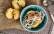 Vegetarisches Rezept: Ofenkartoffel mit Spinat-Ricotta-Soße_2
