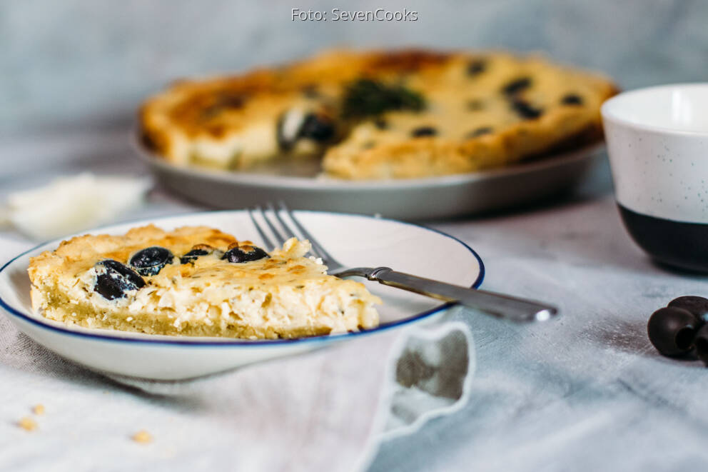 Oliven-Parmesan-Quiche von TanjaCooks