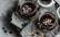 Vegetarisches Rezept: Overnight Leinsamen-Pudding mit Heidelbeerkompott