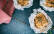Vegetarisches Rezept: Panierter Feta mit Lavendel