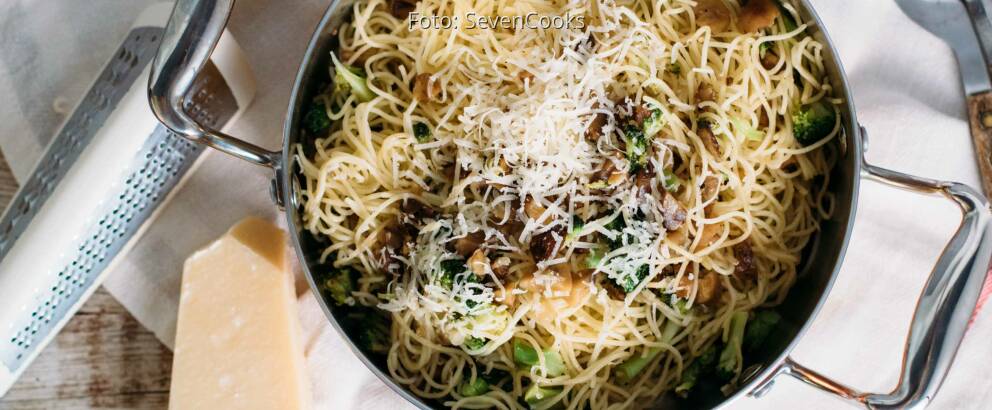 Vegetarisches Rezept: Pasta mit gehackten Maronen 1