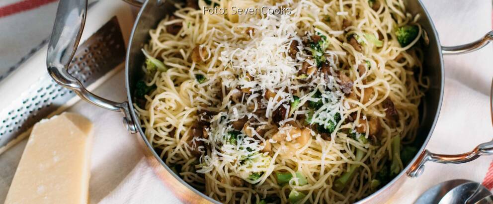 Vegetarisches Rezept: Pasta mit gehackten Maronen 2