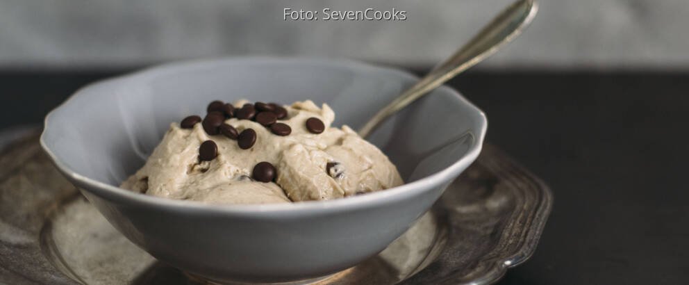 Vegetarisches Rezept: Peanutbutter Nicecream 2