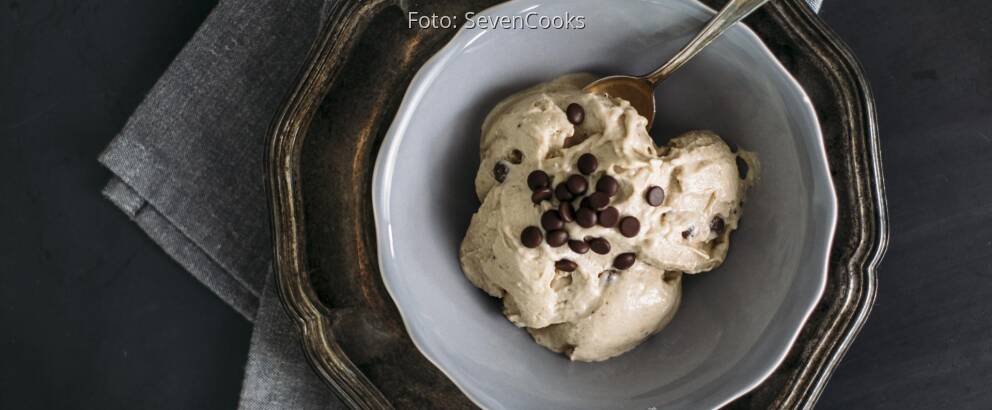 Vegetarisches Rezept: Peanutbutter Nicecream 3