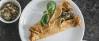 Vegetarisches Rezept: Pfannkuchen mit cremiger Champignonsauce 1