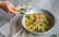 Vegetarisches Rezept: Pfannkuchen Suppe 2
