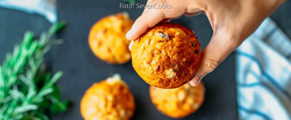 Vegetarisches Rezept: Pizza-Muffins_2