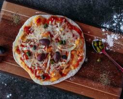 Vegetarisches Rezept: Pizza vom Grill 1