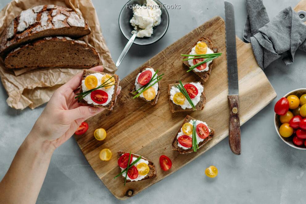 Power-Brötchen mit Tomate von TanjaCooks