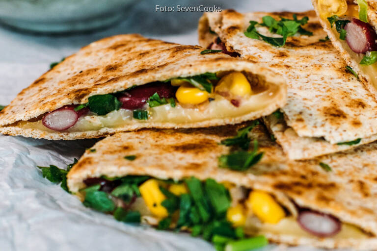 Quesadillas mit Gemüse von MarkCooks