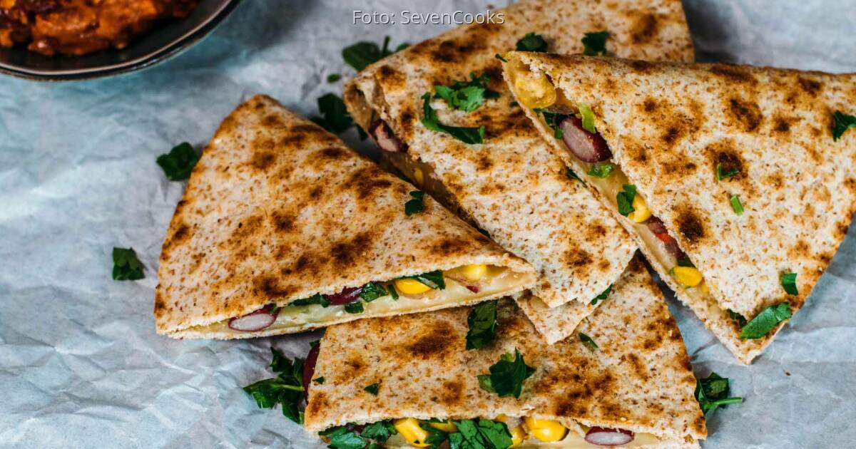 Quesadillas Mit Gemuse Sevencooks