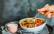 Vegetarisches Rezept: Quinoapfanne mit frischem Gemüse und Joghurt-Topping_2
