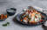 Vegetarisches Rezept: Reissalat mit Joghurtdressing und gerösteten Kichererbsen 2