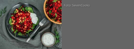 Rezeptbild für "Rote Bete Couscous Salat"