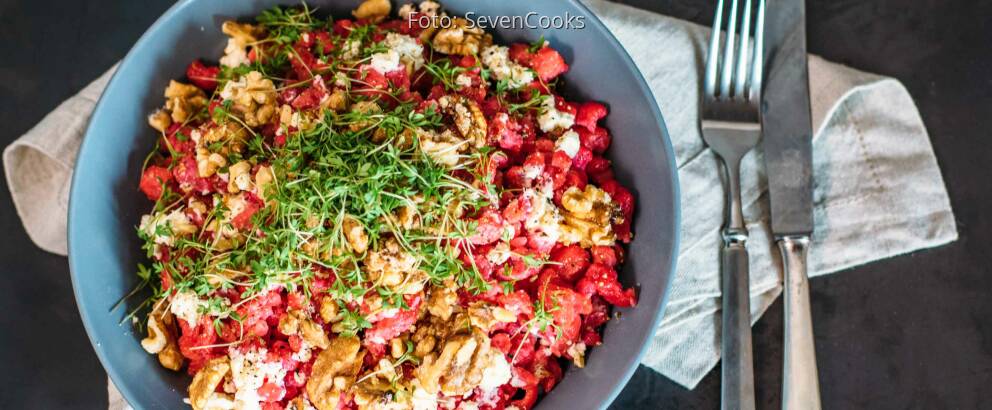 Vegetarisches Rezept: Rote Bete Spätzle 1