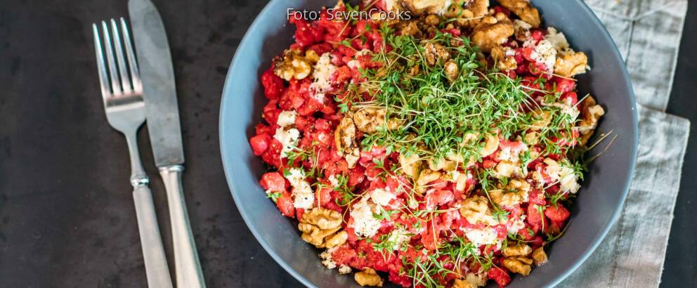 Vegetarisches Rezept: Rote Bete Spätzle 2