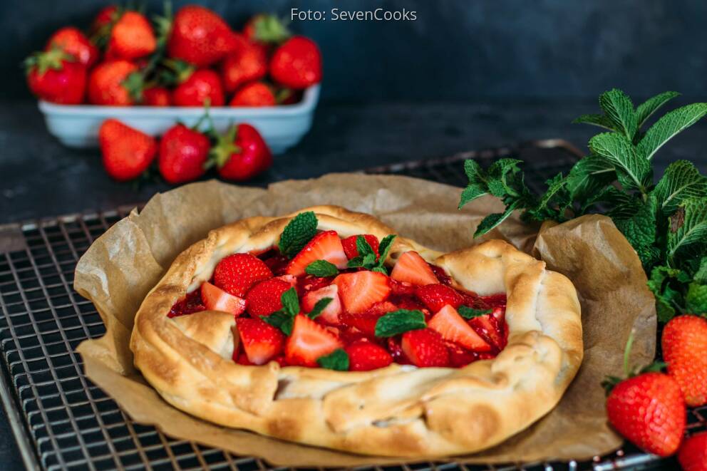 Saftiger Erdbeerkuchen vom Grill von RominaCooks