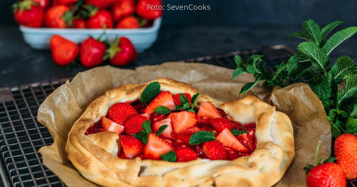 Saftiger Erdbeerkuchen vom Grill | SevenCooks