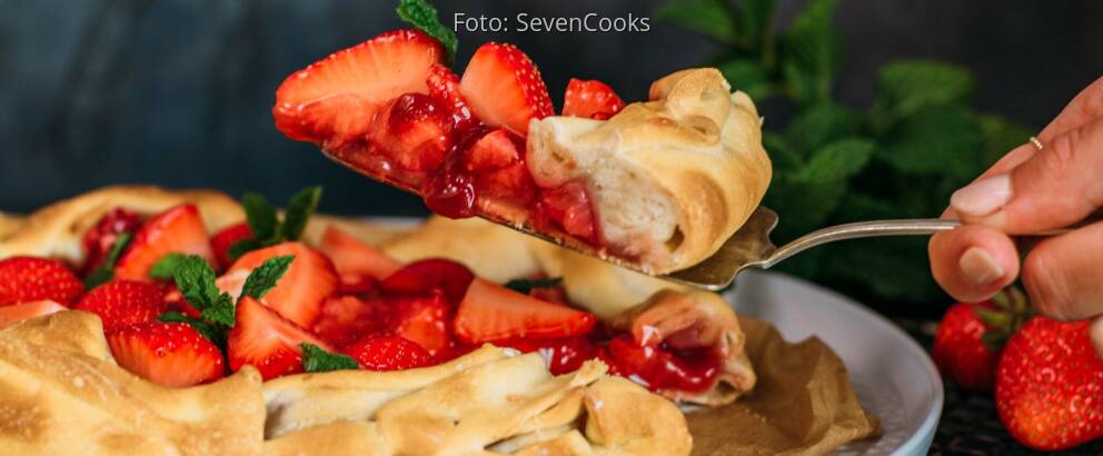Vegetarisches Rezept: Saftiger Erdbeerkuchen vom Grill_2
