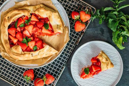 Saftiger Erdbeerkuchen vom Grill von RominaCooks