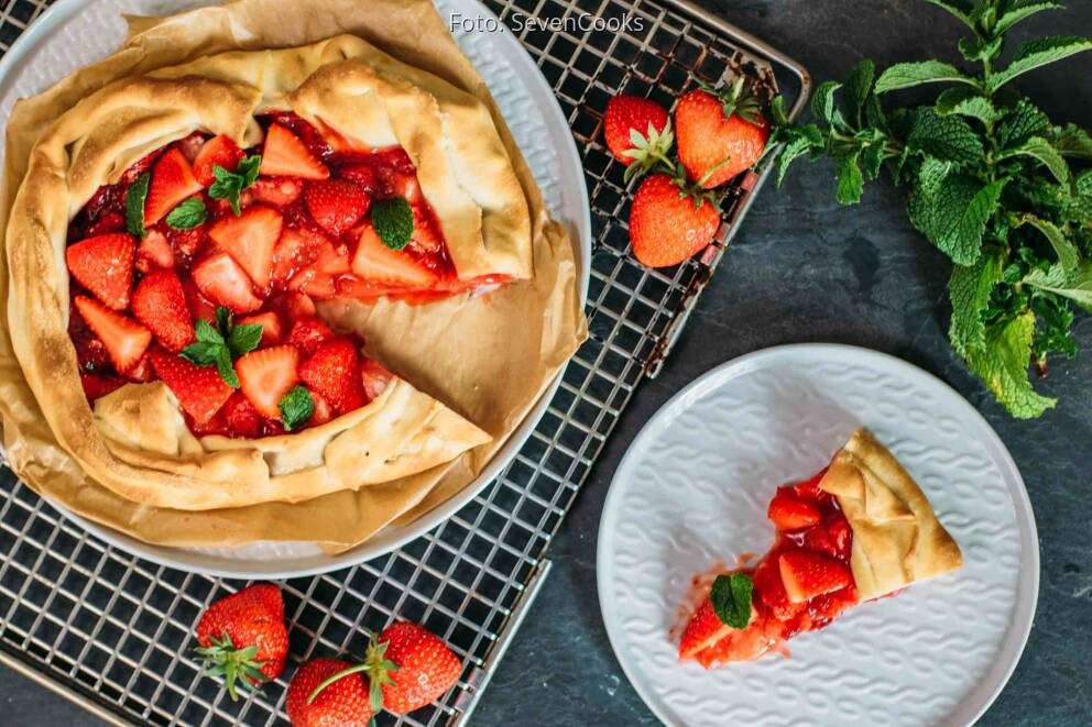 Saftiger Erdbeerkuchen vom Grill von RominaCooks