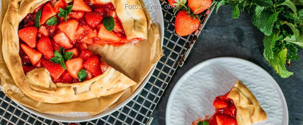 Vegetarisches Rezept: Saftiger Erdbeerkuchen vom Grill_3