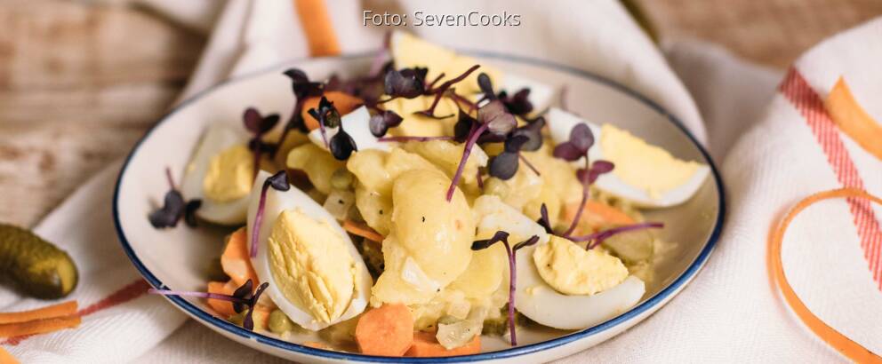 Vegetarisches Rezept: Schlesischer Kartoffelsalat_1