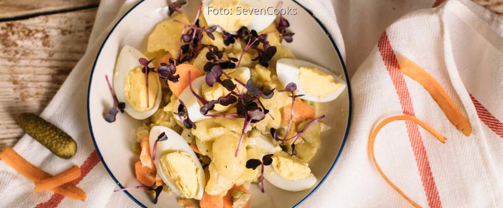 Vegetarisches Rezept: Schlesischer Kartoffelsalat_2