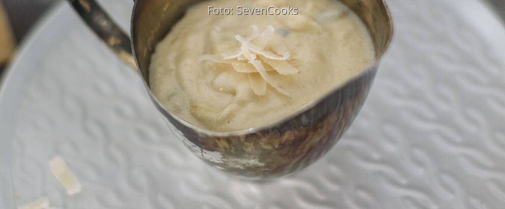 Vegetarisches Rezept: Schnelle Drei-Käse-Soße 3