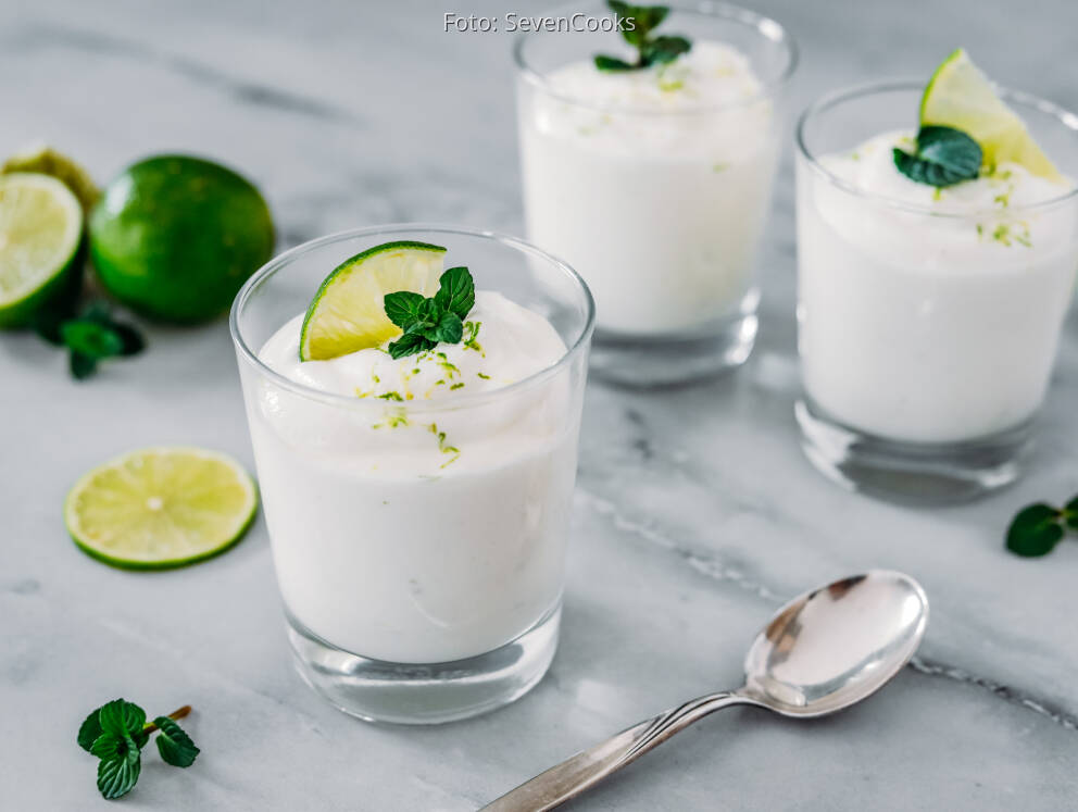 Schnelles Joghurt-Limetten-Dessert von SevenCooks