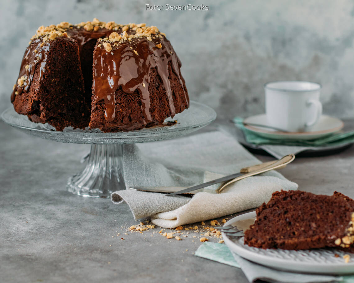 Vegetarisches Rezept: Schoko-Zucchini-Kuchen 2