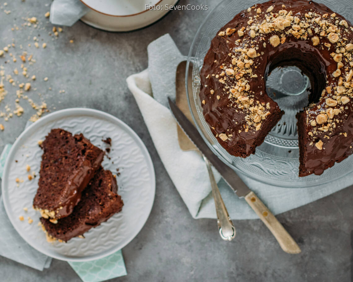 Vegetarisches Rezept: Schoko-Zucchini-Kuchen 3