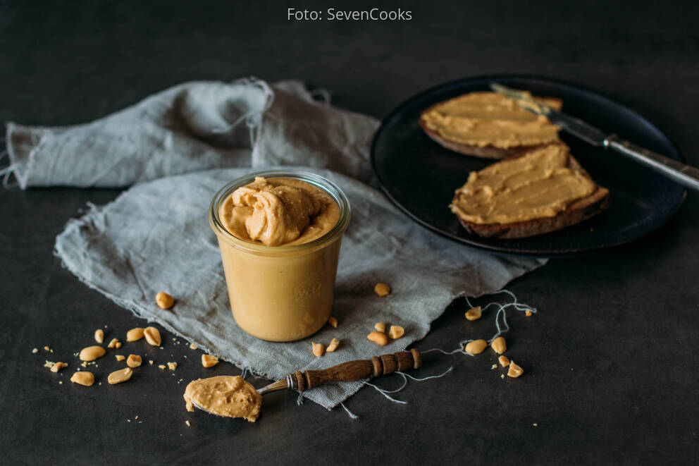 Selbstgemachte Erdnussbutter von SevenCooks Selbstgemachte Erdnussbutter von SevenCooks