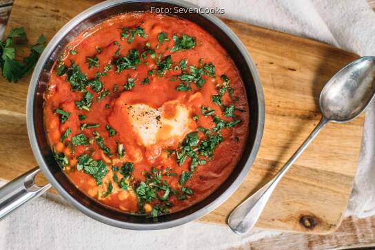 Shakshuka Mit Pochiertem Ei Von SevenCooks