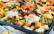 Vegetarisches Rezept: Smashed Potatos mit Spiegelei und Gemüse