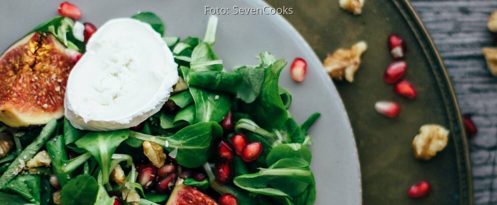 Vegetarisches Rezept: Süß-würziger Herbstsalat