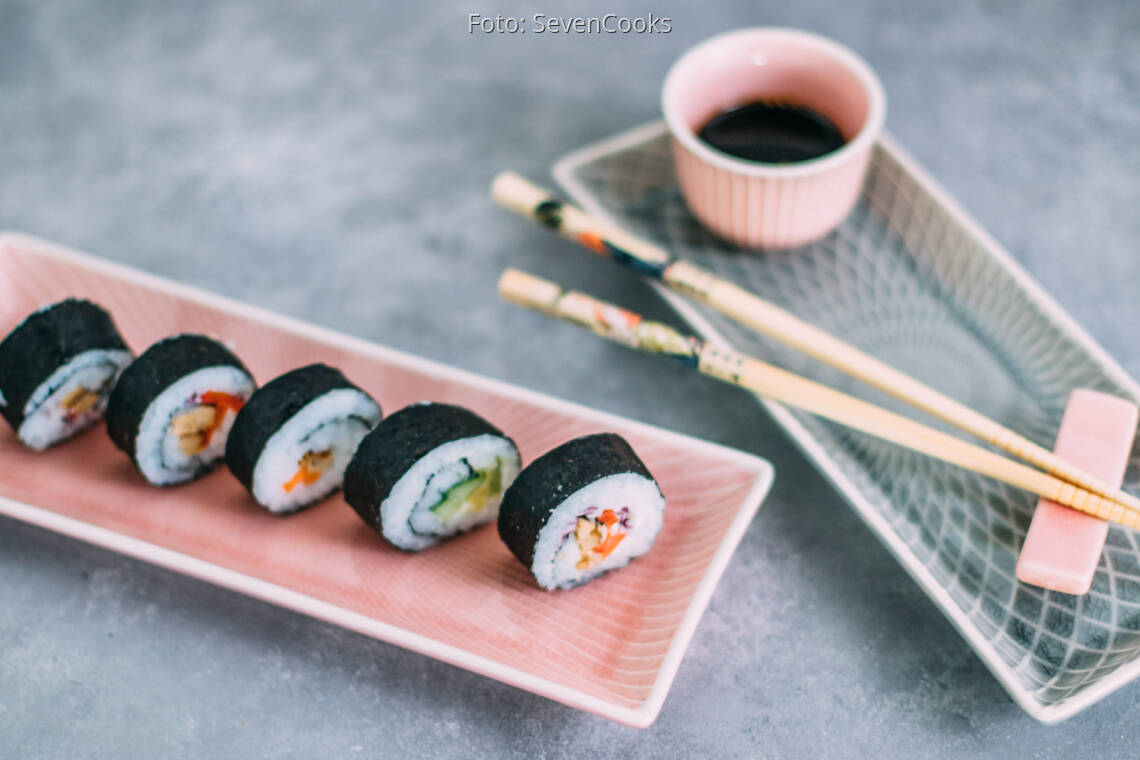 Vegetarisches Rezept: Sushi