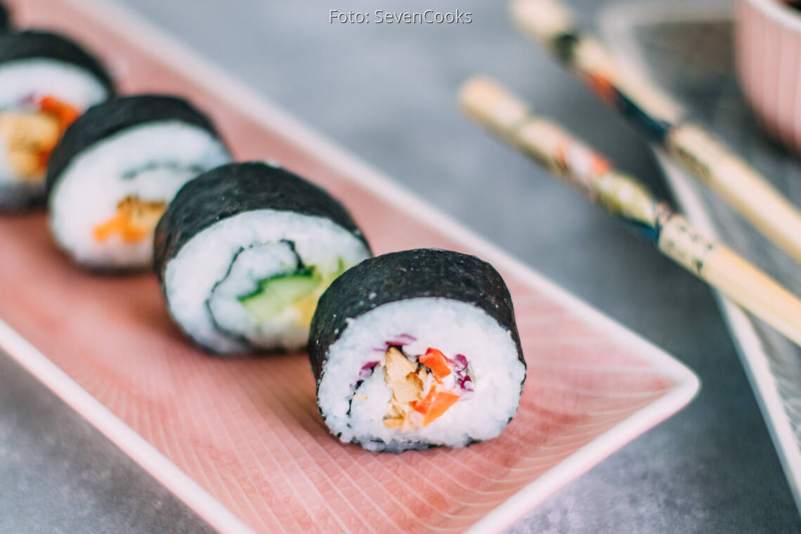 Vegetarisches Rezept: Sushi