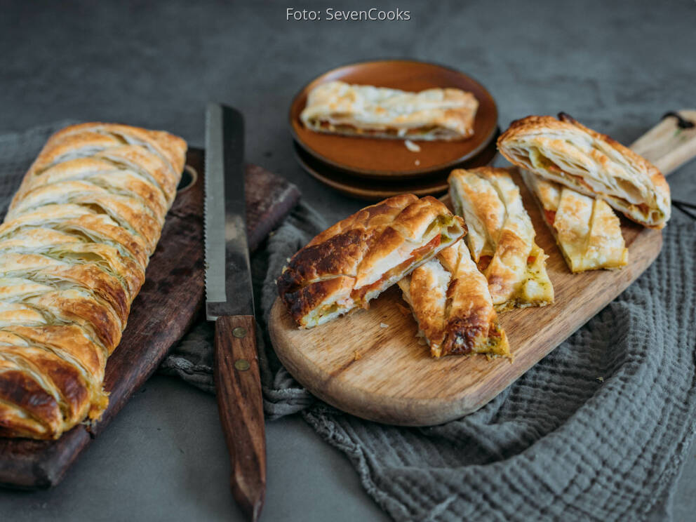 Italienischer PestoStrudel von SevenCooks