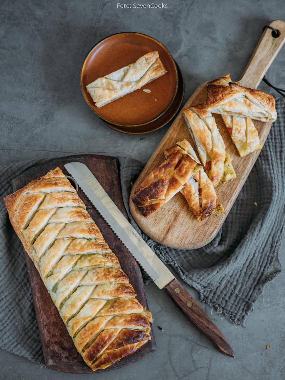 Italienischer PestoStrudel von SevenCooks