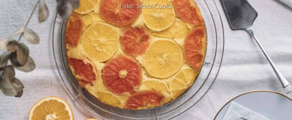 Vegetarisches Rezept: Upside down Kuchen 1