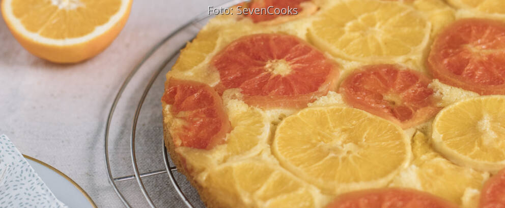 Vegetarisches Rezept: Upside down Kuchen 3