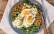 Vegetarisches Rezept: Urkorn Bowl mit Erbsen und Ei 2