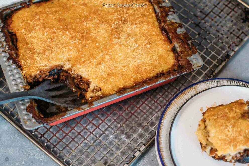 Linsen Auberginen Moussaka von TanjaCooks Linsen Auberginen Moussaka von TanjaCooks